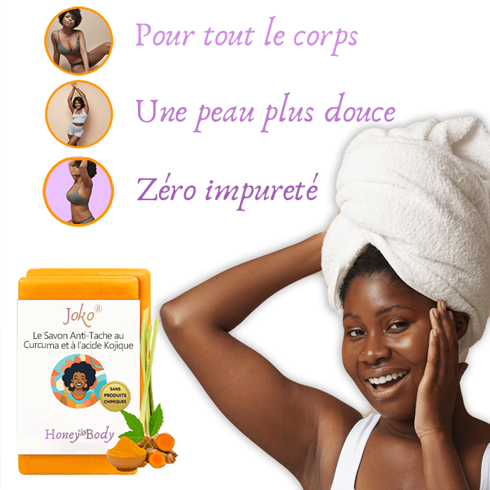 Savon au Curcuma – Éclaircissant & Anti-taches Naturel