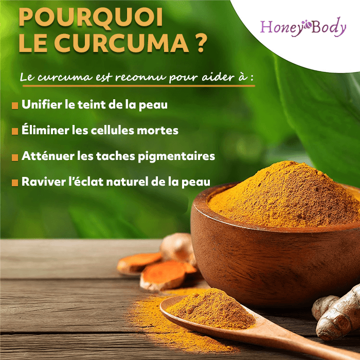 Savon au Curcuma – Éclaircissant & Anti-taches Naturel