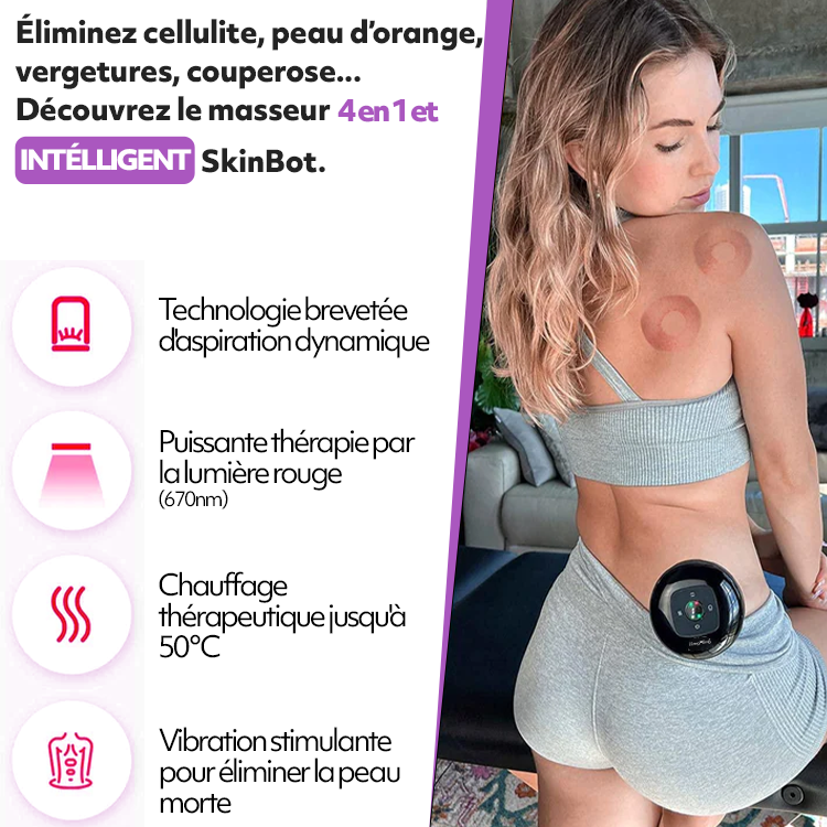 Ventouse Anti-Cellulite Électrique SkinBot®